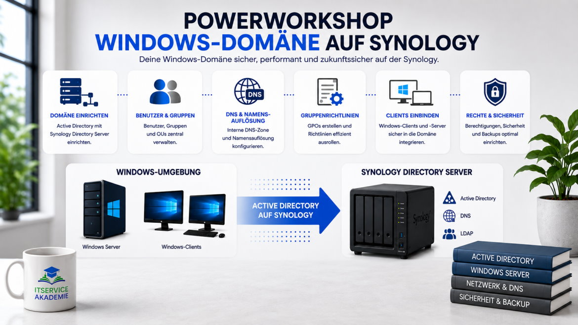 Synology NAS als Domain Controller für eine Windows-Domäne
